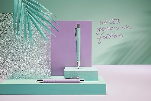 Faber-Castell 205091 - Pióro kulkowe Poly Ball caribic blue, 2 sztuki, z wymiennym wkładem XB, wodoodporne
