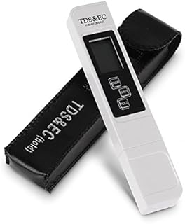 YAKAMOZ 3-in-1 Water Quality Test Meter, TDS EC and Temperature Meter for Aquarium Fishing Swimming Pools