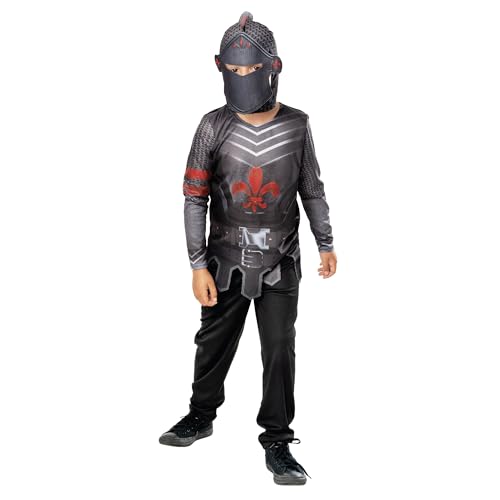 Rubie's Boy's Black Knight Costume for 7-8 Years Kids