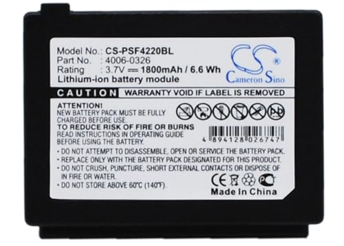 VINTRONS 1800mAh Battery for PSC Falcon 4220,