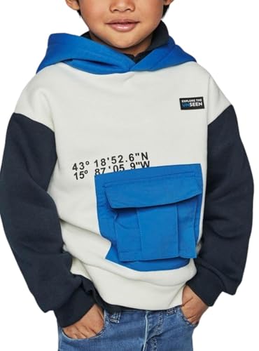 Mayoral Pocket Pullover for Boys Cerulean3