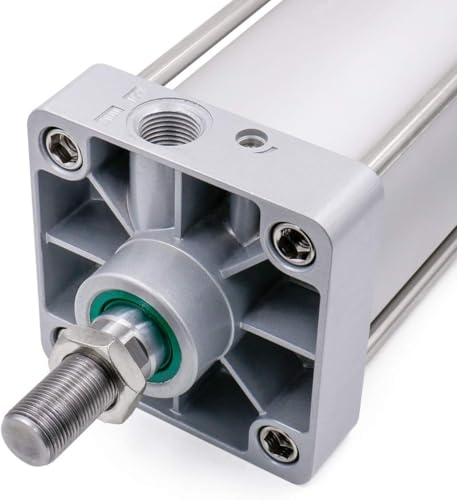Vérin pneumatique robuste SC 100-150 Heschen alésage 100mm à connecteurs PT1/2'' - 6