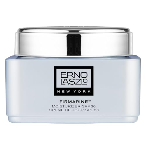 Erno Laszlo Firmarine Firming Skin Moisturizing Cream with SPF 30, Protects and Restores Skin's Firmness and Elasticity for All Skin Types, 1.7 Fl Oz