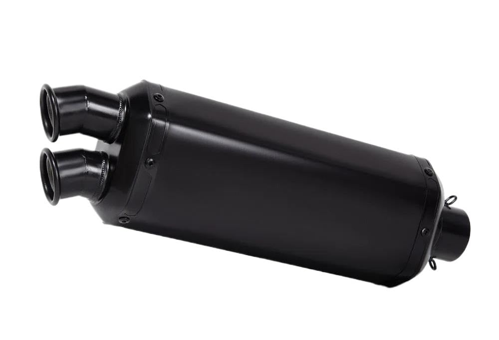 Silenciador Escape Universal Motocicleta Acero Inoxidable 51 Mm Diámetro