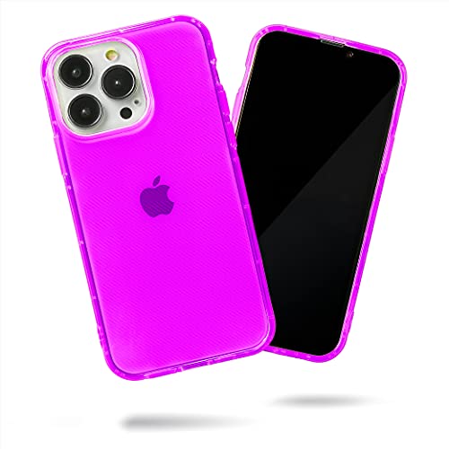 Coque iPhone 13 Pro violette poches d'air pour ne plus craindre les chutes d'écran 6,1"
