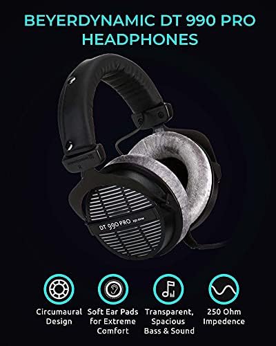 Beyerdynamic DT 990 PRO 250 Ohm Open 