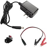 Kaito Denshi(海渡電子) ACアダプター【PSE適合品】18V 500mA 9W スイッチング 電源 DC 直流 わに口 クリップセット コネクタセット RoHS