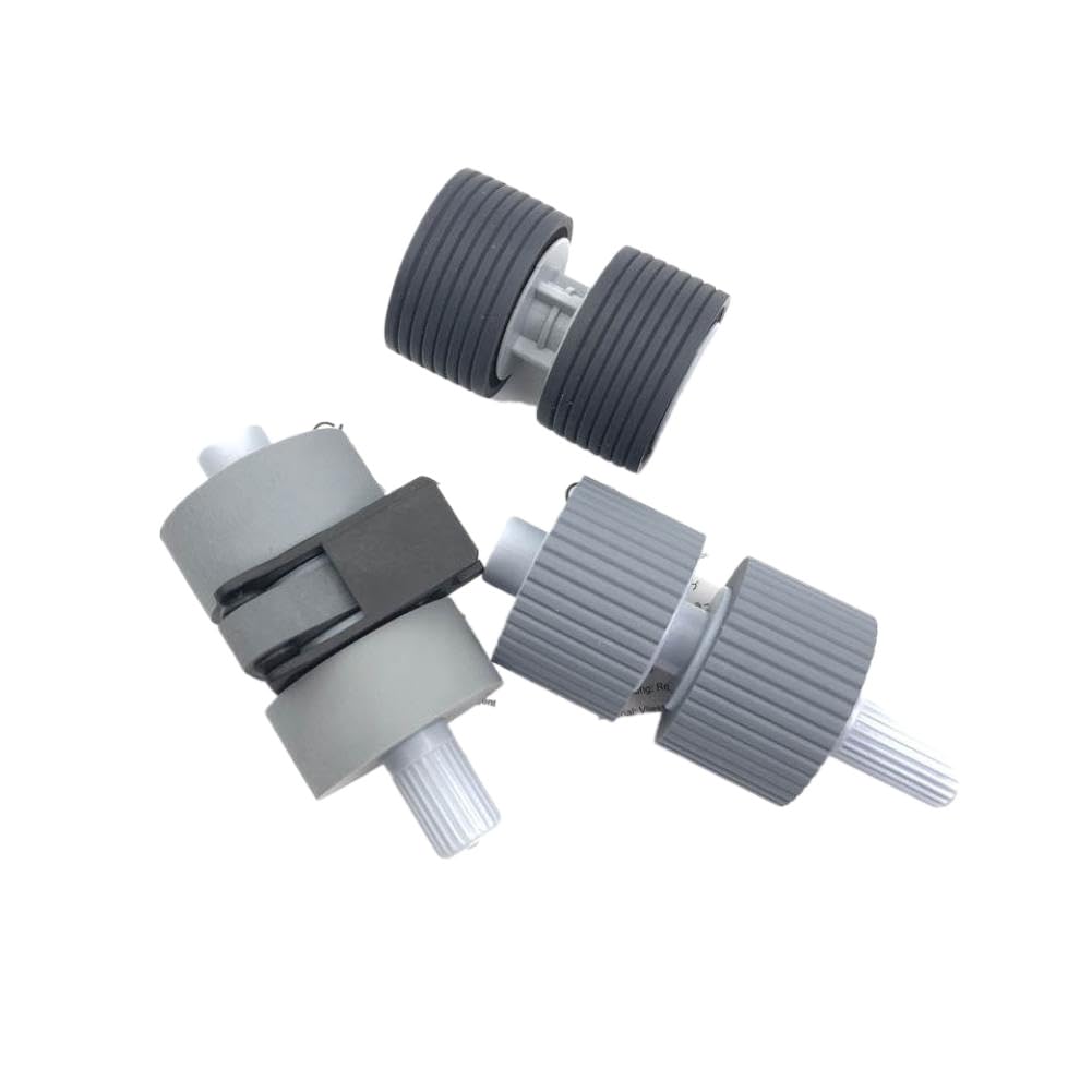 Set rullo di presa e rullo di freno (confezione da 5) compatibile con scanner fi-6670, fi-6770, fi-6750, fi-6750s, fi-5750C, fi-5650C - Sostituisce PA03338-K011 e PA03576-K010
