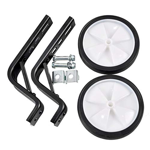 UILB Bike Training Wheels Heavy Duty Training Wheels for Kids Design Bicycle Stabilizers Mounted Kit Compatible for Bikes of 14 16 18 Inch Children\'s Single Speed Bikes(1Pair) - Thumbnail 6
