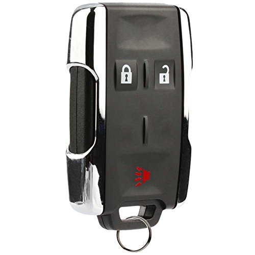 Key Fob Keyless Entry Remote fits Chevy Silverado Colorado/GMC Sierra Canyon 2014 2015 2016 2017 (M3N-32337100 Chrome)