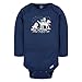 Gerber Baby Boys 6-Pack Long-Sleeve Onesies Bodysuit, Snow Much Fun, 3-6 Months