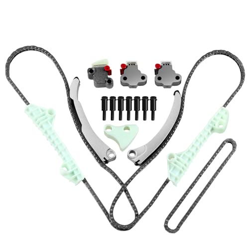 SCITOO Kit de corrente de distribuição do motor - TS21019A, TK1328, TS21019AAdequado para Cadillac para Buick para Pontiac para Oldsmobile DTS SRX STS XLR Lucerne DeVille Bonneville Sevilha Aurora