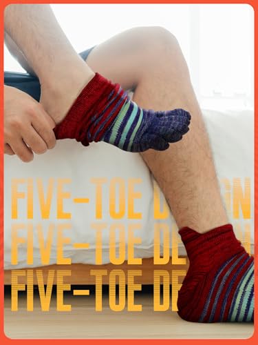 3 Pairs Women Men Toe Socks Cotton Ankle Toe Socks Five Toe Socks Toe Separator Socks for Athletic Running4