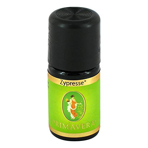 PRIMAVERA Zypresse Öl bio, 5 ml ätherisches Öl