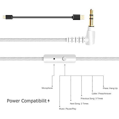 Riwbox Bluetooth Headphones, Xbt-880 Wireless Bluetooth Headphones Over Ear With Microphone And Volume Control, Wireless And Wired Foldable Headset For Iphone/Ipad/Pc/Cell Phones/Tv (White) #TOP5