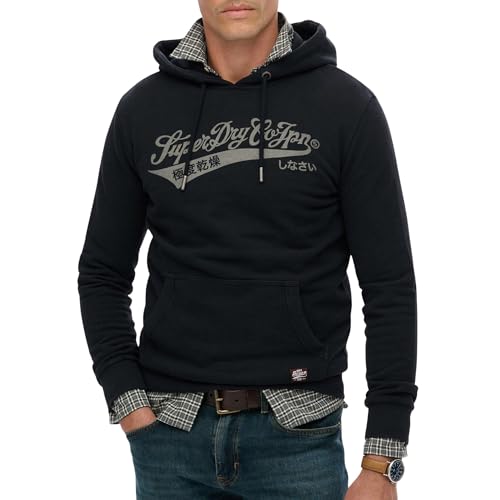 Superdry Heritage Brand Relaxed Fit Hoodie M