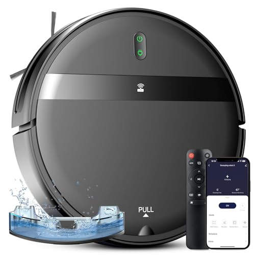 Kilgone Robotic Vacuum Cleaner - Alexa & App Scheduling, Long Runtime, Automatic Robot Vacuum Cleaners for Home