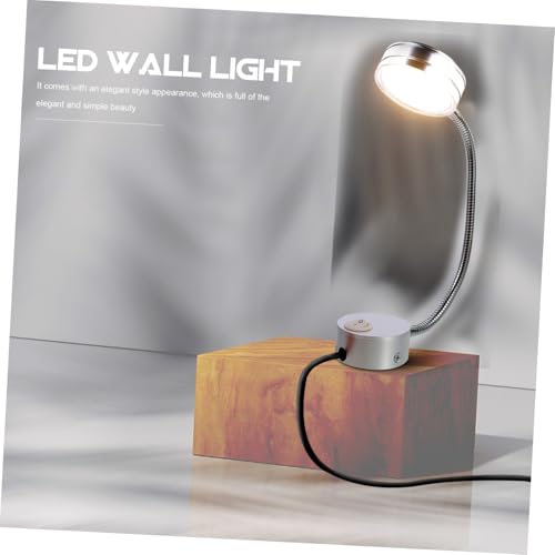 Luz de lectura flexible Veemoon con aplique LED orientable de pared 7