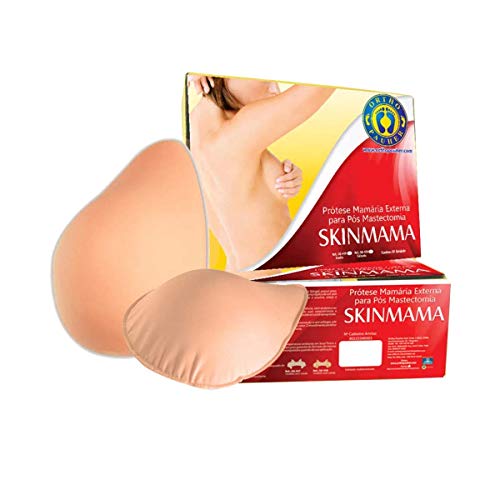 Prótese Mamária Ext Pós Mastect Skinmama, Ortho Pauher, Branco, 5
