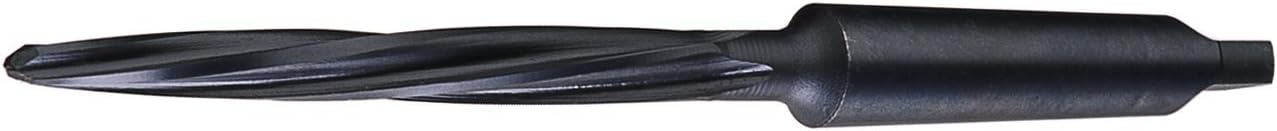 Cleveland C23818 Bridge Reamer, Spiral Flute, Morse Taper Shank, Steam Oxide Finish, 13/16" Size (Pack of 1)