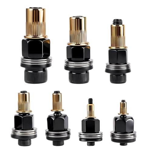 7 Pièces Ensemble de Têtes de Rivetage Manuel, éCrous à Tête de Rivet à Main M3, M4, M5, M6, M8, M10, M12 Convient aux Secteurs Industriel, Agricole, de la Construction, Automobile, Aérospatial