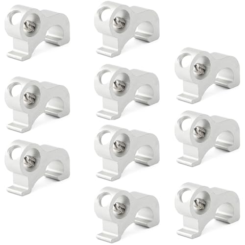 10Pcs Master Miniature Circuit Breaker Lockout Pins with Screws 8mm Universal Circuit Breaker Lockout Device Lock Off Kit for Electricians,Suitable for RCD Air Switch Power Isolation Maintenance