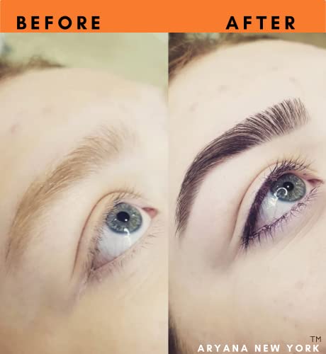 Aryana New York Color Kit | Black And Brown Instant Color | Lamination Kit And Lift Perfect Match Coloring | 2 In 1 Professional Cream Hair Color Up To 10 Applications (Black Brown) #TOP5