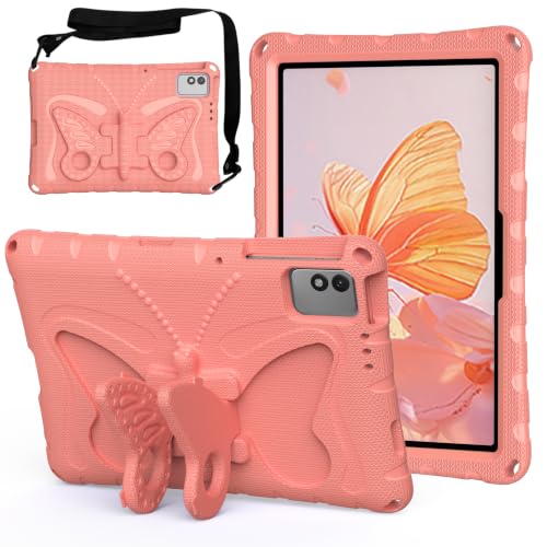 Funda para Tecno Megapad de 11 pulgadas antichoque y ligera con soporte de mariposa para niños