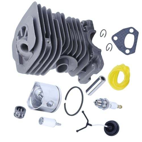 Kit piston-cylindre 40 mm pour réparer une tronçonneuse 142 en panne de filtre