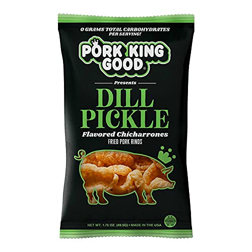 Pork King Good Pork Rinds Variety 10 Pack (Chicharrones) Keto Snacks thumb #2