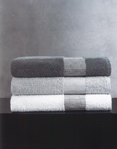 Gabel - Set Asciugamani 3+3 articolo Iperione in spugna tinta