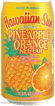 Hawaiian Sun Pineapple Orange Nectar 18pk X 11.5z