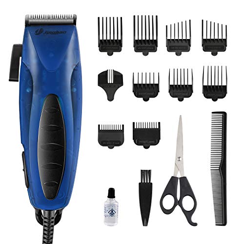 Hair Clippers SUPRENT Corded Professional Hair Clippers for Men, Haircut Kit with 28
