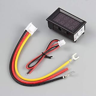 Liobaba Red&Blue DC 0-100V/10A Ammeter Voltmeter Gauge Amperemeter Volt Meter Car LED Tester