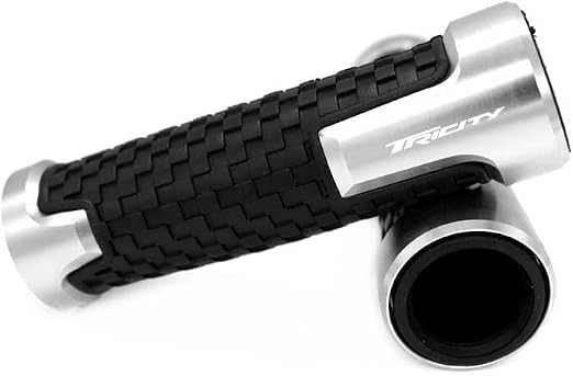 Dla Yamaha Tenere 700 Tenere700 CNC aluminiowe uchwyty na kierownicę uchwyt końcowy zaślepki końcowe (Color : A-silver)