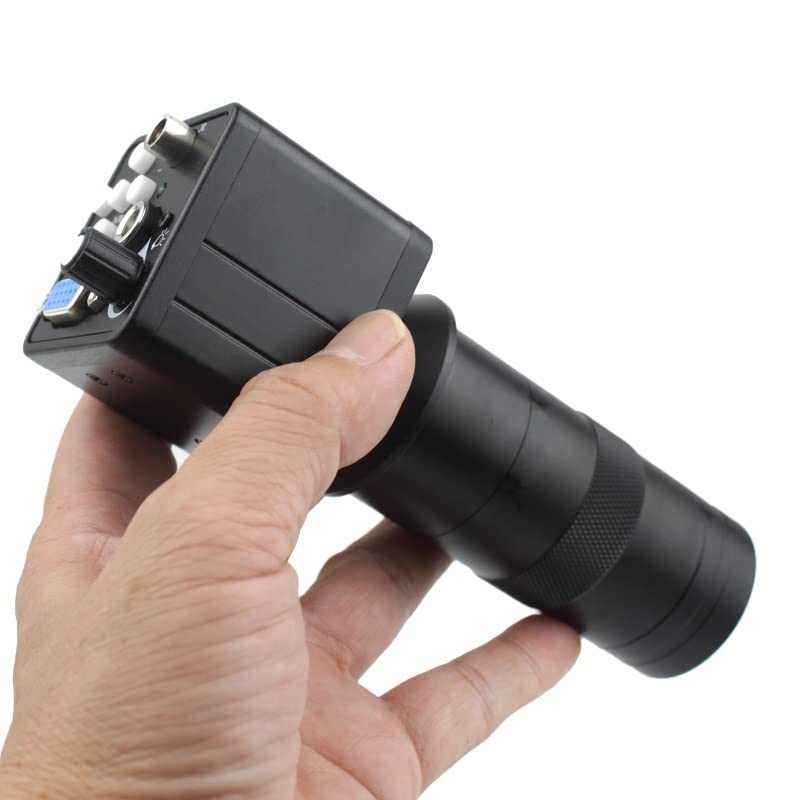 Mikroskopbeobachtung VGA 13MP Digitalkamera mit monokularem Mikroskop 130x oder 180x einstellbares Objektiv(180X Lens 50mm)