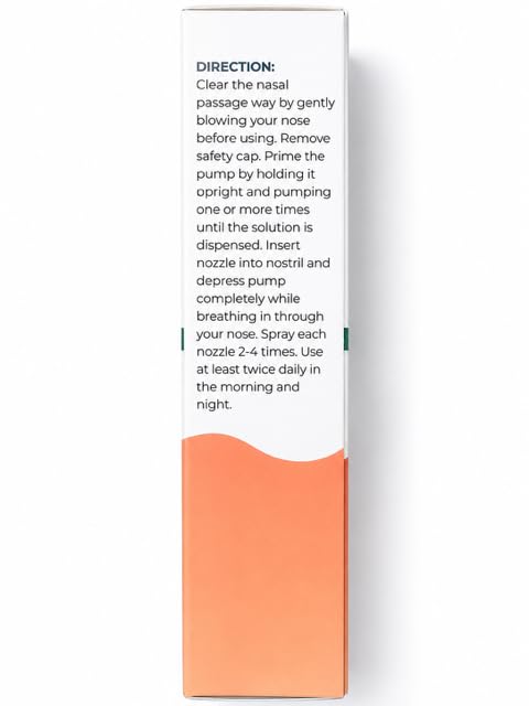 All-Natural Nasal Spray, 12-Hour Fast Relief, for Sinus Relief, Colds, Congestion, Moisturizes and Clears, Nasal Decongestant for Adults & Kids, Fresh Mint, 1.5 Fl oz - Image 3