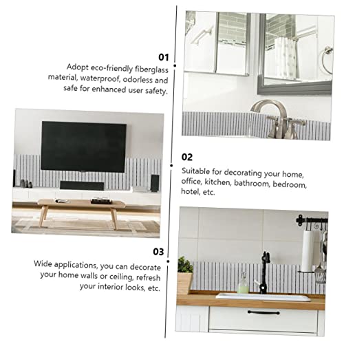 COHEALI 9 Rolos De Adesivos Autoadesivos De Mosaico Adesivos Adesivos De Azulejos Adesivos Removívei