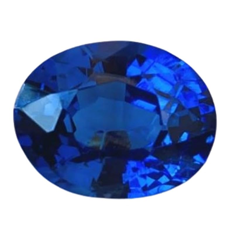 Saphir bleu naturel ovale 13x10x7mm pour fabrication bague et pendentif