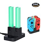 Utilización amplia – es seguro y cómodo de poner tu joy-con Nintendo Switch en la base y de mantener tus mandos organizados. También te permite mantener de ahorrar su espacio de trabajo y de un escritorio limpio y organizado