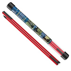 MoKo Palos de Alineación Golf, 2 Piezas Varillas de Prática Plegables 3 Secciones Fibra de Vidrio, Indicador Entrenador de Swing Ayuda Práctica 122cm para Principiantes Golfista, Rojo