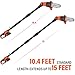 Pole Saw 8-Inch Cordless Pole Saws for Tree Trimming, 15-Feet MAX Reach Electric Pole Saw, 16ft/s Cutting Speed Auto Oiling Multi-Angle Pole Chainsaw with 20V 2.0Ah Battery & Charger