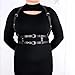 Plus Size Sexy Women Chest Harness Belt Leather Sword Belt Fashion Goth Lingerie Suspenders Body Harness Festive Clothes