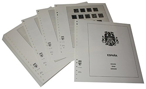 Feuilles Espagne LINDNER pour protéger les timbres anciens contre l'usure du temps