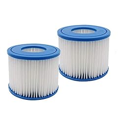 WuYan Cartuccia Filtro di Ricambio per Lay-Z-Spa per Vasca idromassaggio per Best-Way per Flowclear Cartuccia Filtro di Ricambio Taglia VI per Miami Vegas Palm Springs Paris (1 x Confezione Doppia)