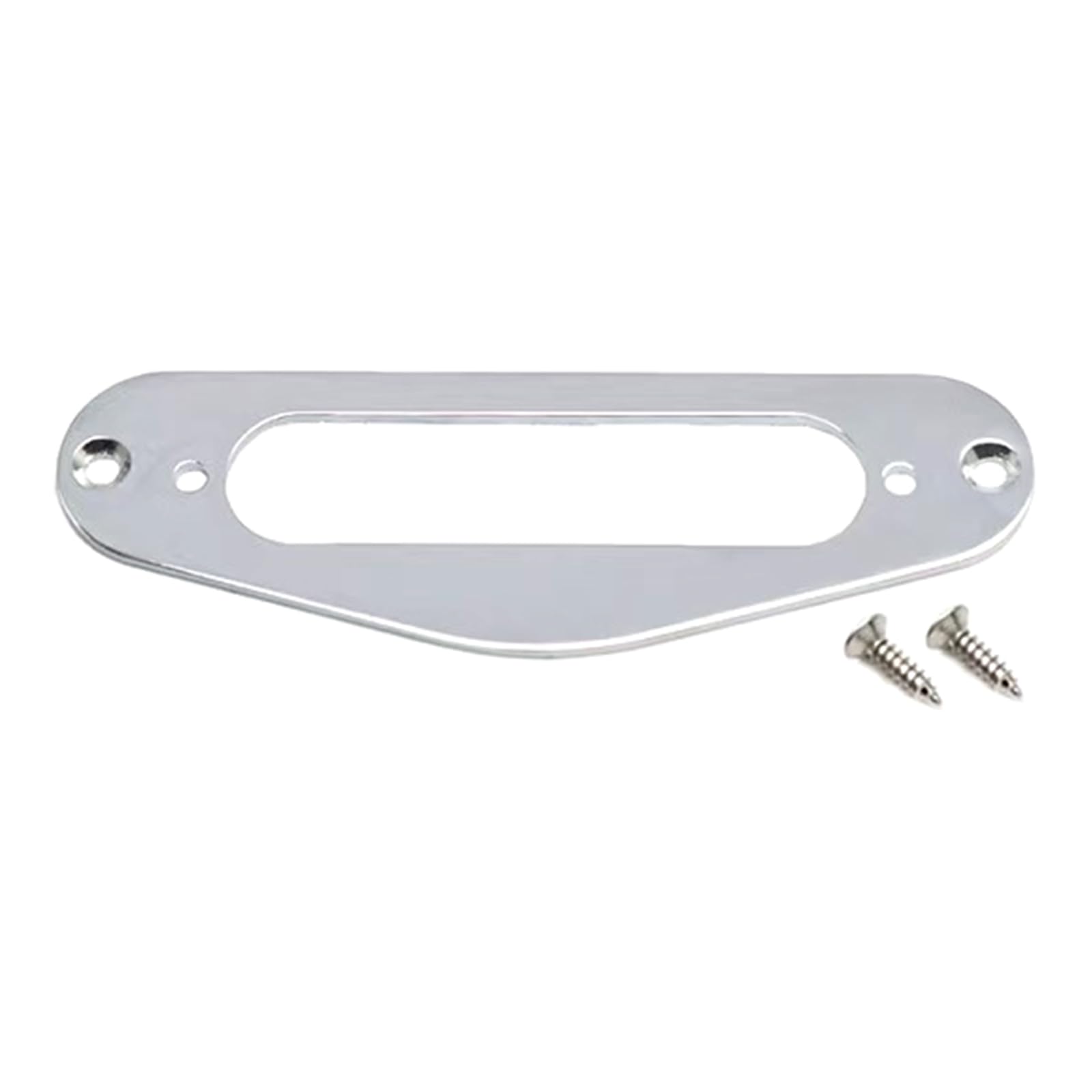 Maxtonser Metal Pickup Surround Mounting Rings with Screws Single Coil Metal Humbucker Pickup Rings Electric Guitar Accessories