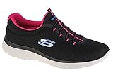 Tejido Skechers 12980-BKHP_38,5, Zapatillas Mujer, Negro, 38.5 EU