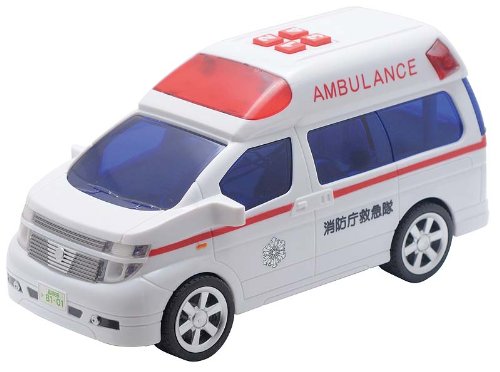 (未使用･未開封品)　ミニサウンド エルグランド救急車 og8985z Amazon.co.jp: トイコー(Toyco)ミニサウンド エルグランド救急車