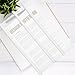 SEWACC 10pcs A4 Plastic Slide Binders with White Sliding Bars, Document Binding Folders for Office and School Report Organization