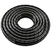 Lumonic Spiralkabelschlauch schwarz 5m I 12mm Spiralband für Kabel mit 9-65mm Durchmesser I Flexibler Kabelschlauch-Schutz für Private & industrielle Zwecke
